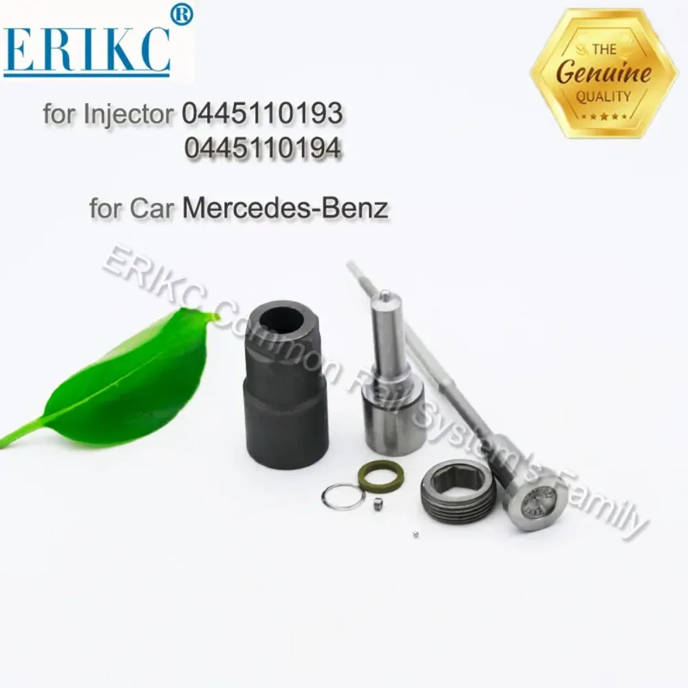 

ERIKC Diesel Fuel Injector DLLA153P1270 Overhaul Repair Kits Nozzle Valve F00VC01324 for BOSCH Injection 0445110193 0445110194