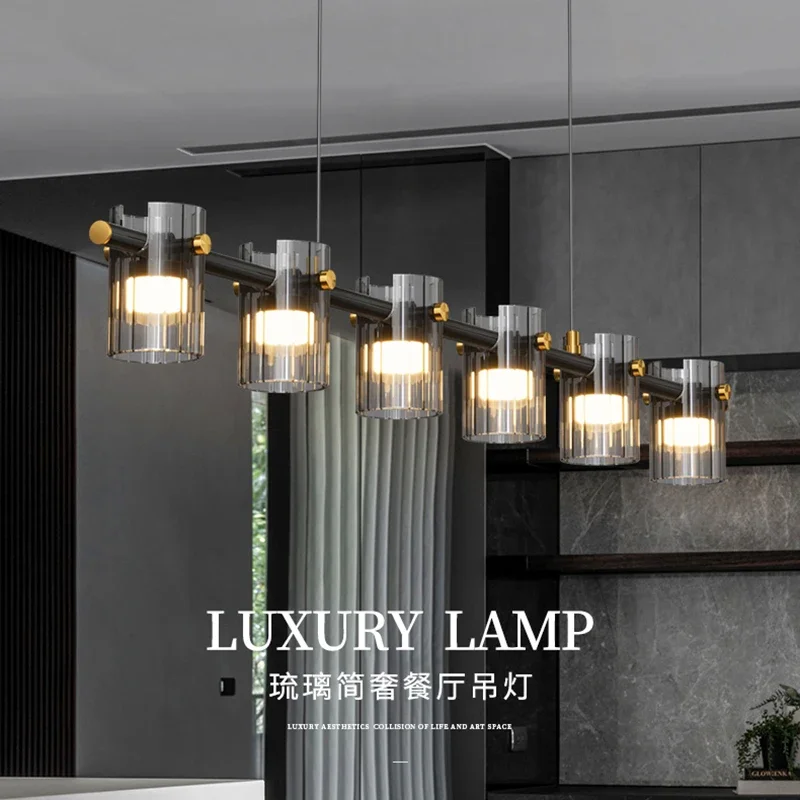 Modern Dining Room Lamparas Decoracion Hogar Moderno Smart Pendant Lights Decoration Salon Chandeliers for Dining Room