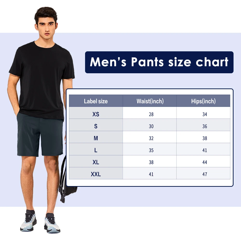 CRZ YOGA Golf Joggers Pants Men 30'' Quick Dry Lightweight Stretch Work Casual Joggers Pockets casual sports pants