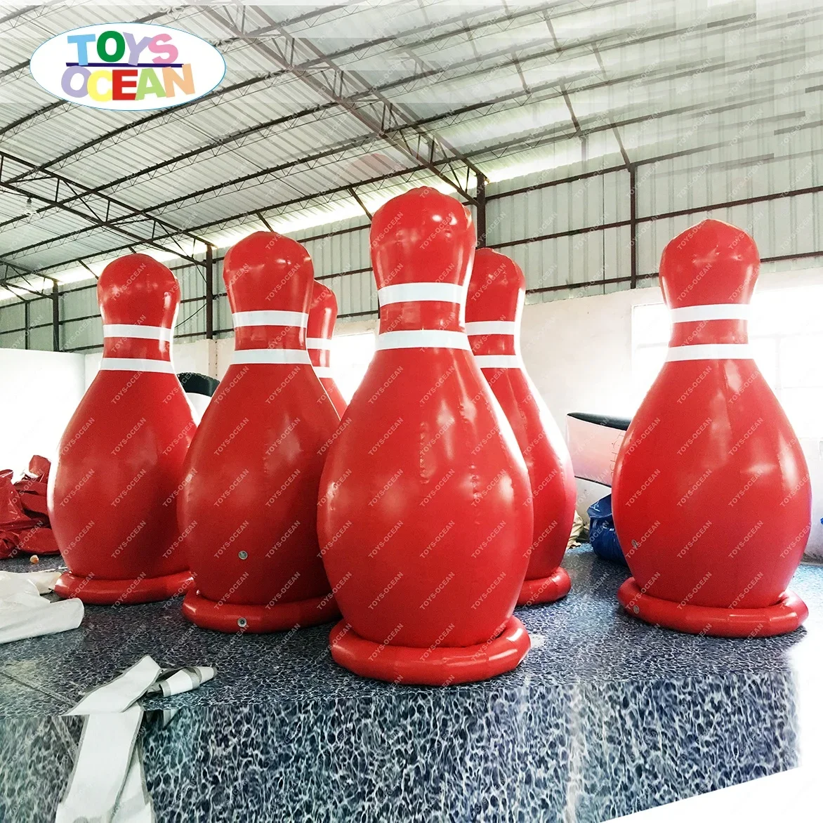 Bowling Set, Inflatable Human Bowling Ball, Indoor/Outdoor Interactive Set, Portable Game for Family Party Entertainment Fun