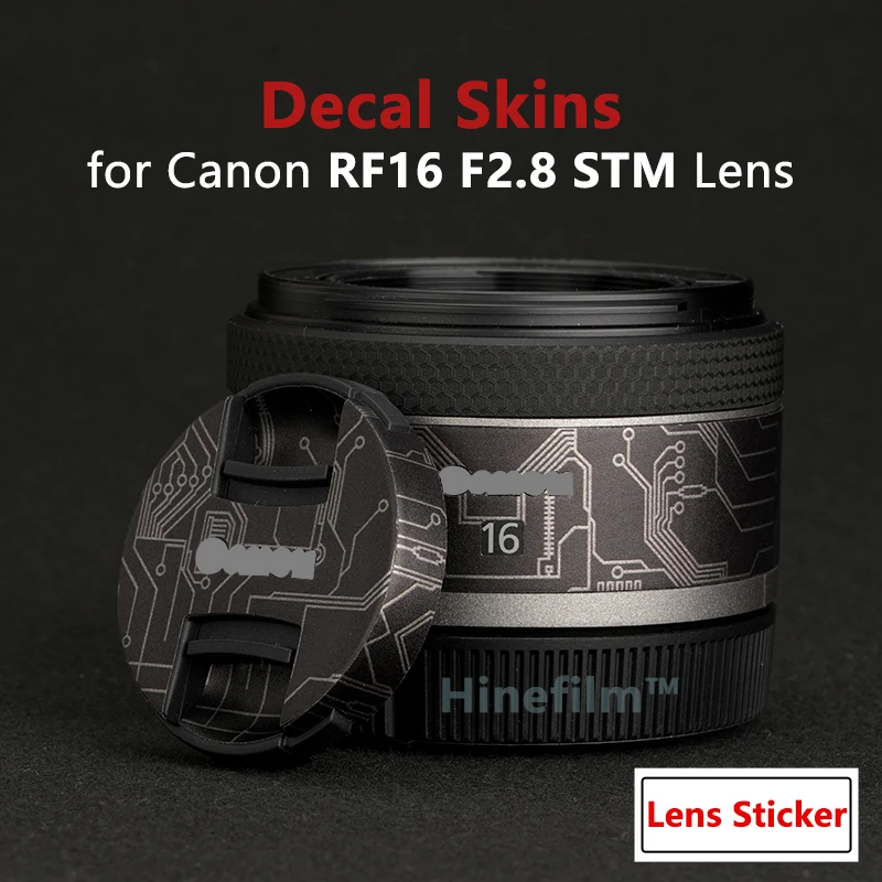 Canon Rf 16mm Wrap Skin Skin Wrap Cover Lens Sticker Wraps Cases