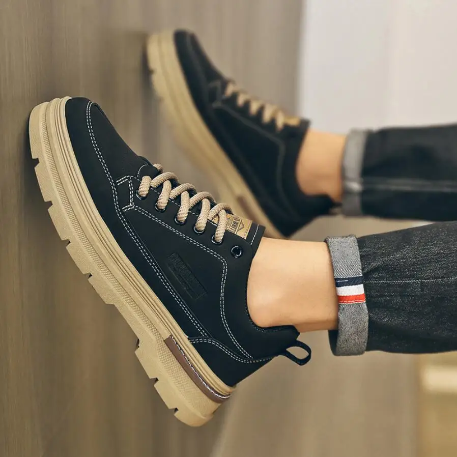 Men's Casual Walking Shoes Breathable Lightweight Trainers_voghion.com