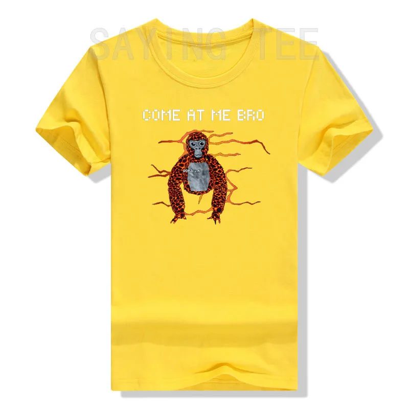 Playful Gorilla Tag VR Gamer T-Shirt - Fun Animal Print Graphic Tee for Teens and Adults