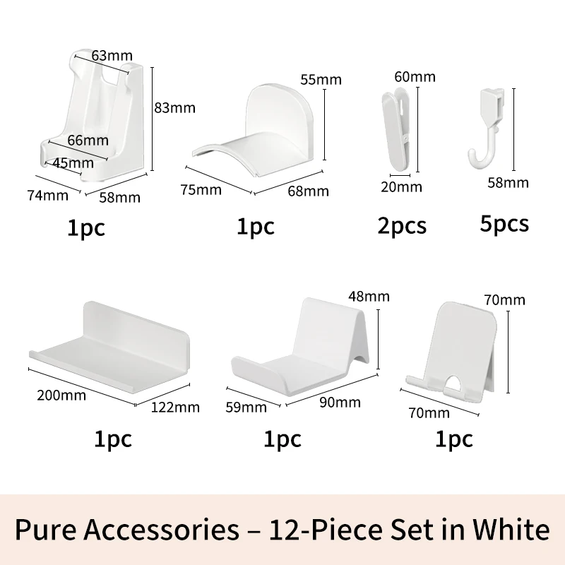 Versatile Desk Organizer - Freestanding or Clamp Design for Office Supplies, File Storage & Display Shelf