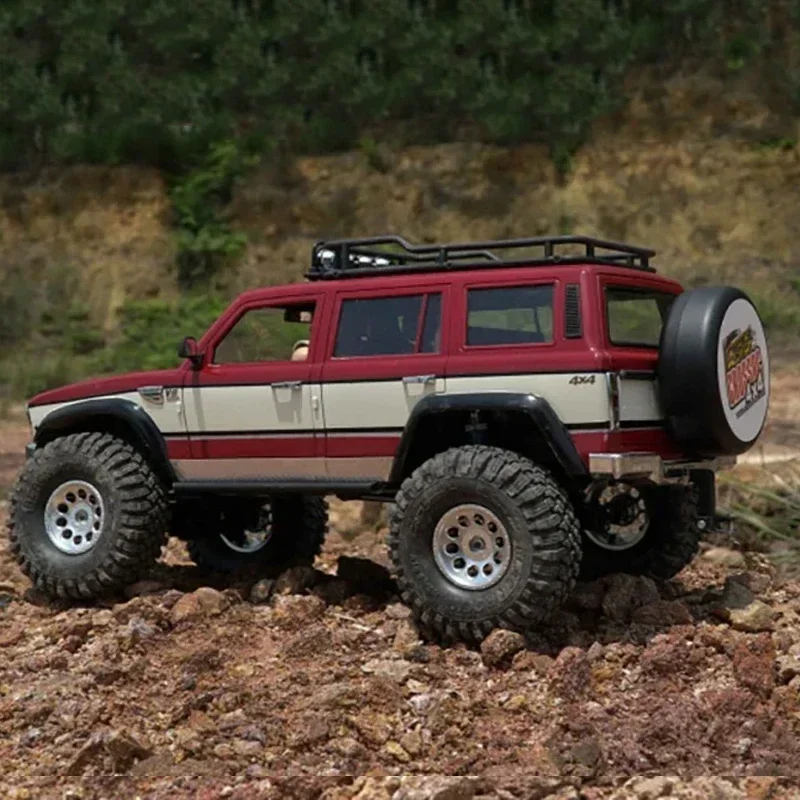 CROSSRC DEMON SU4 1/10 4X4 Remote Control Four-wheel Drive Off-road Vehicle Hard Shell High Imitation Climbing Car Model Toy Boy 5