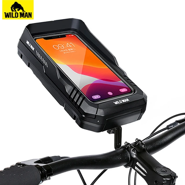 WILD MAN – sac de vélo étanche avec coque rigide en EVA, pour guidon, écran  tactile, téléphone, accessoires vtt - AliExpress