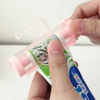 Dental Cream Bathroom Accessories Manual Syringe Gun Dispenser Rolling Squeezer Toothpaste Dispenser Tube Sucker Holder 2