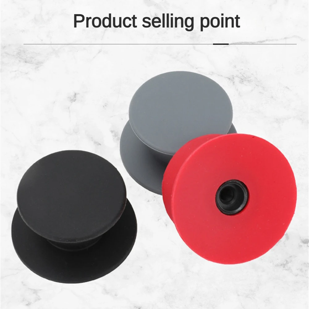 Pot Lid Knob Silicone Universal Pot Handle Replacement Kitchen Cookware Cover Knobs for Pan Lid Black kitchen accessories co pot lid handles