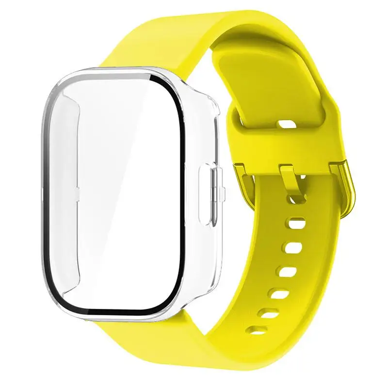 Silicone Strap with Protective Case