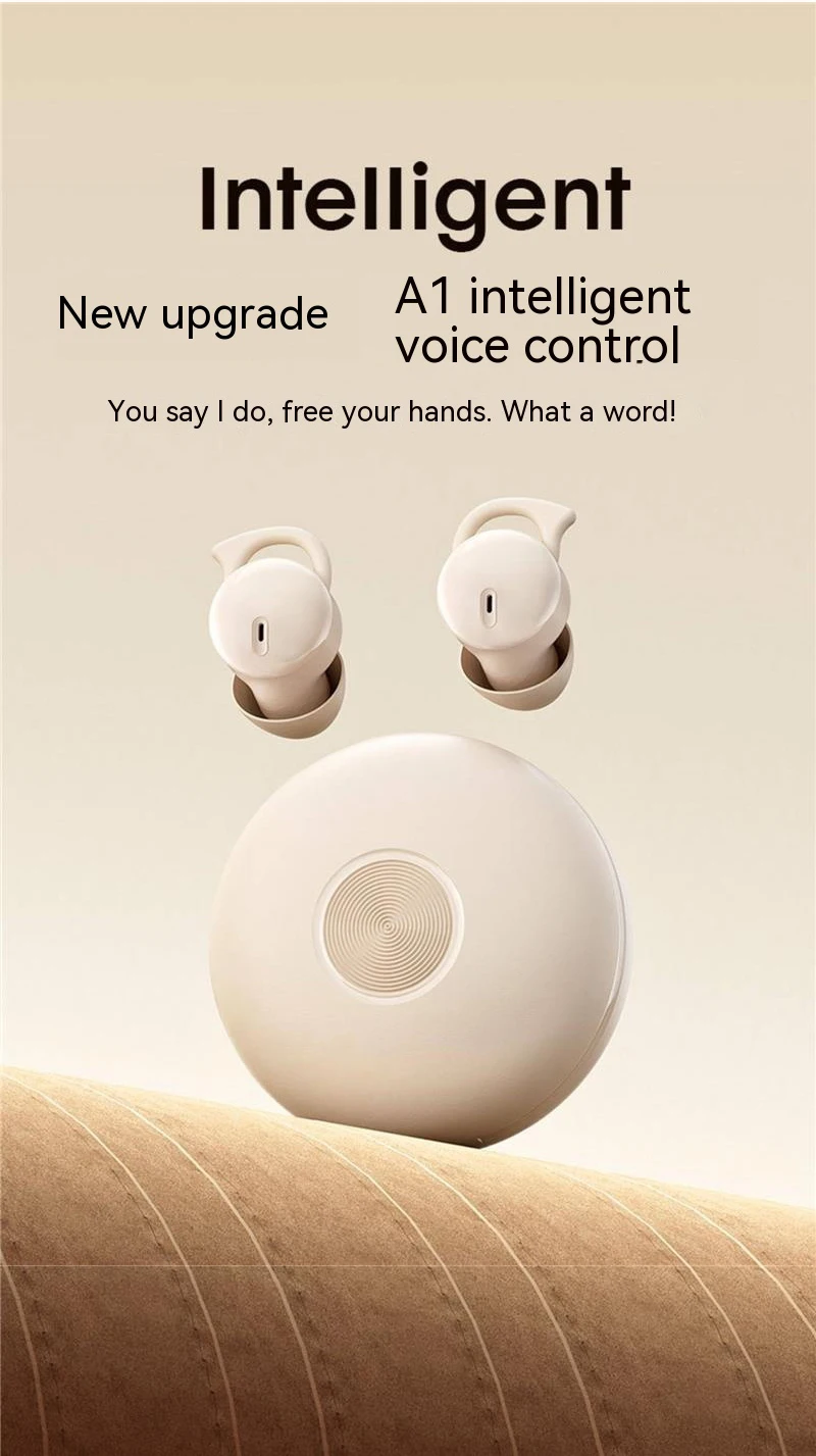 1MAS Y26S Sleep Wireless Earbuds Bluetooth In Ear Waterproof Headphones TWS Mini Invisible Earphones HIFI Stereo Sports_voghion.com
