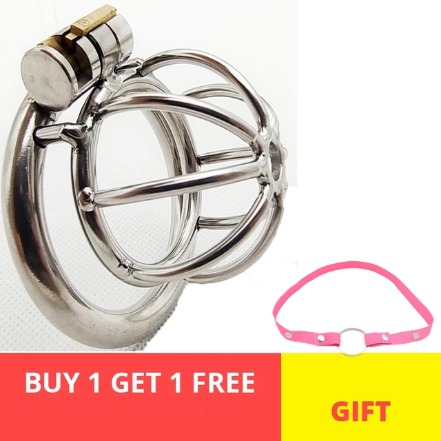 Jaula de castidad de acero inoxidable con catéter uretral para hombre,  anillo de bloqueo para pene, Bondage, jaula para pene esclavo, dispositivos  Bdsm, Juguetes sexuales para hombres - AliExpress