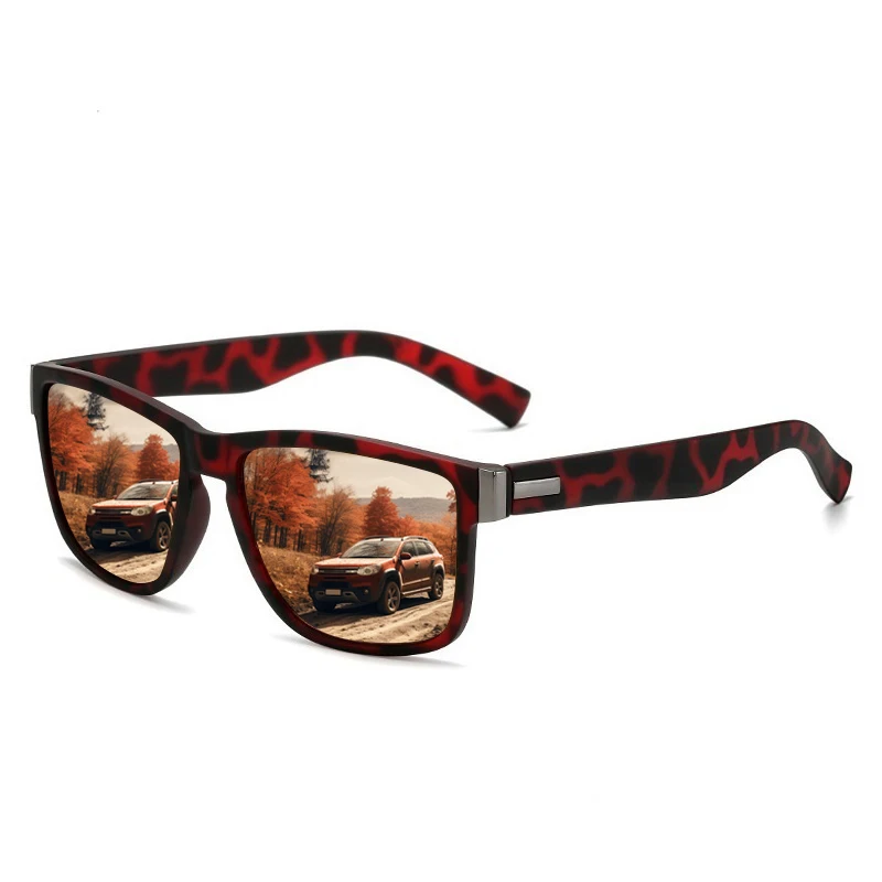 Vintage Pattern Square Luxury Sunglasses - Unisex UV400 Eyewear