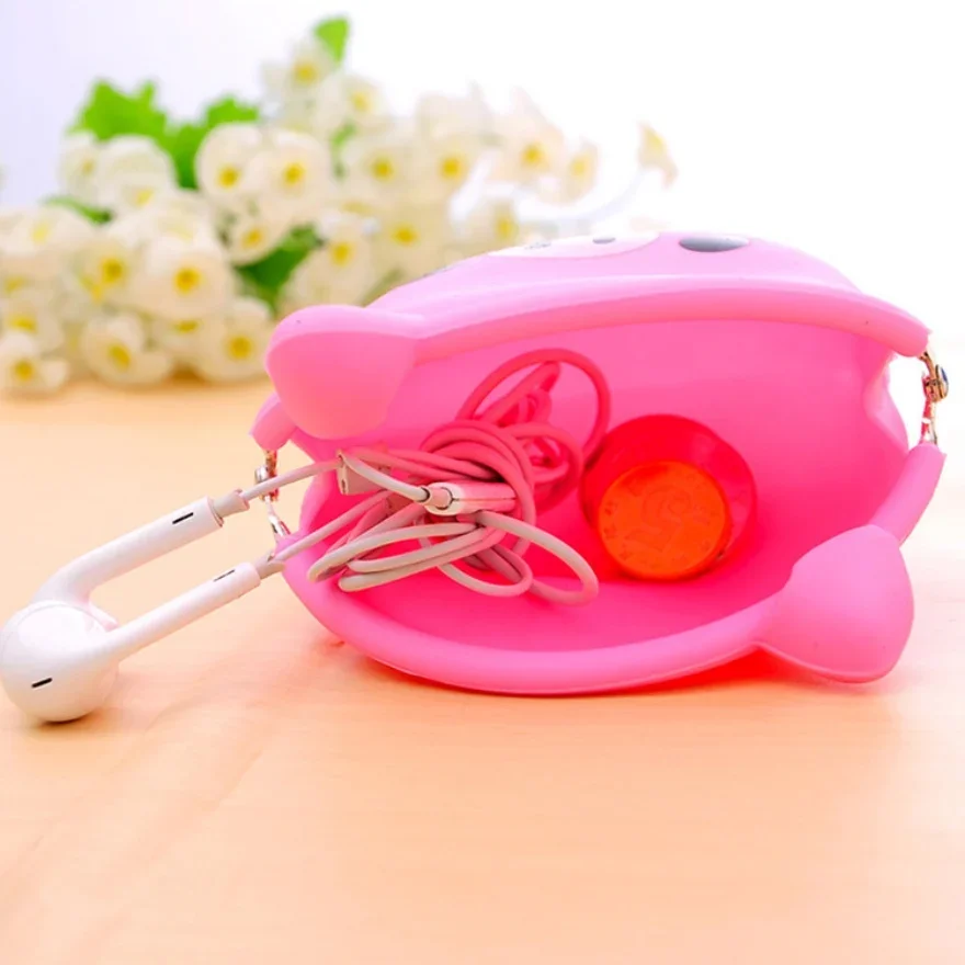 Girls Mini Silicone Coin Purse Animals Small Change Wallet Purse Women Key Wallet Coin Bag for Children Kids Gifts # F coin purse women wallet coin wallet change bag