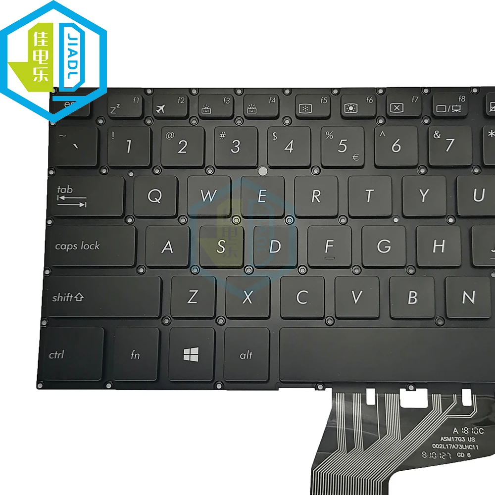 Teclado Backlight dos Eua para Asus Teclados para Notebook sem Retroiluminação X411 S410 Vivobook S410u X411u X411ua X411un X411uv X411uq Eua - Imagem 2
