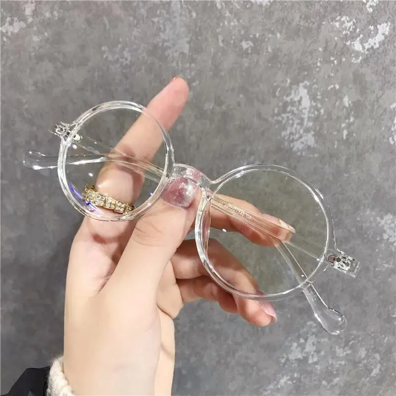 2023 Runde Lesebrille, ultraleicht, kleiner Rahmen, Presbyopie-Brille, blockiert blaues Licht, Hyperopie-Brille, 0,0 – Detail 5