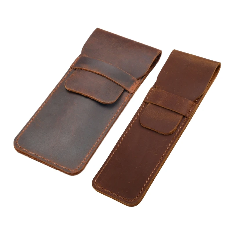 Leather Pen Holder Fountain Pen Pencil Holder