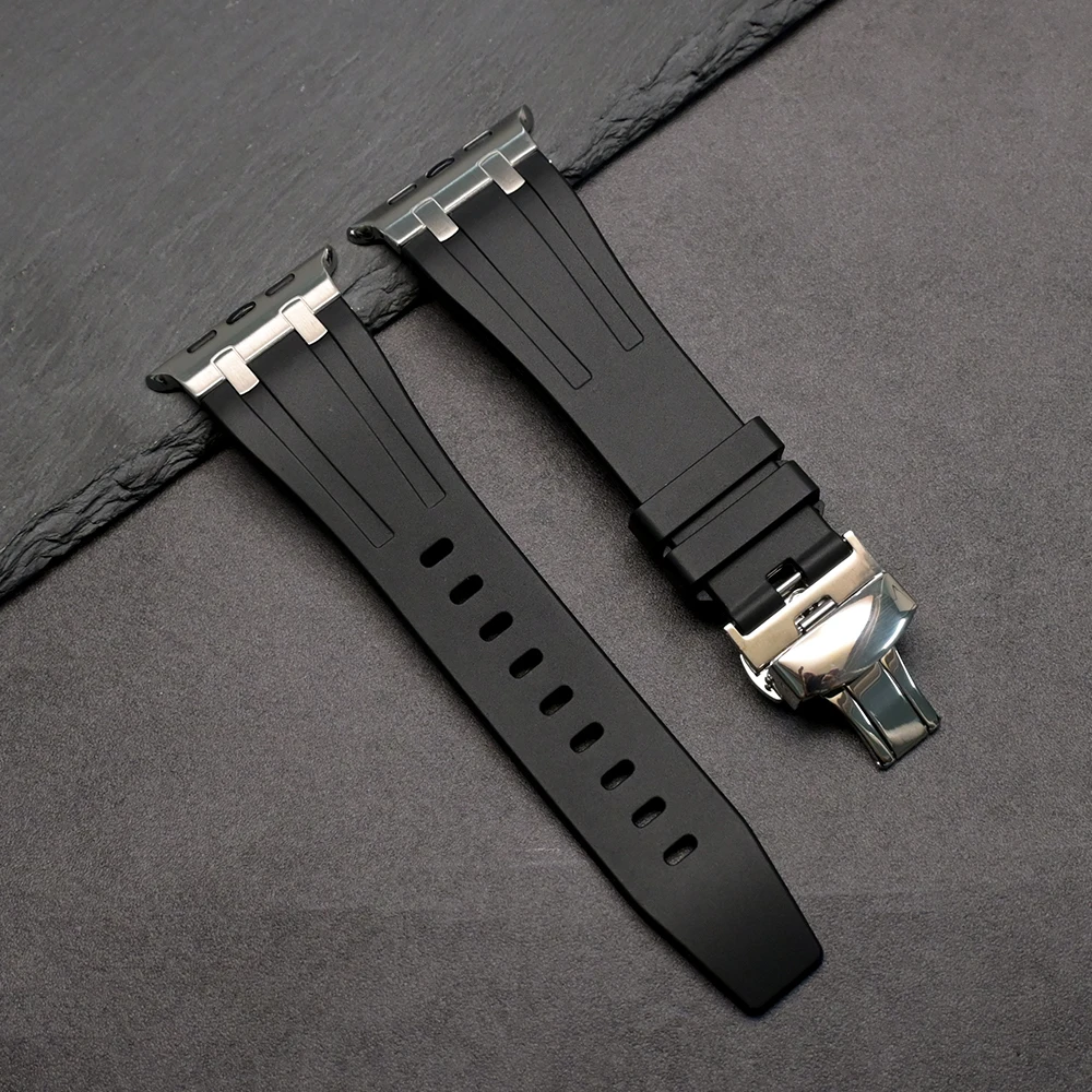 Premium Sports Silicone Band with Butterfly Clasp