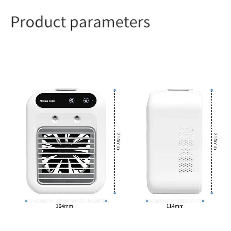 xiaomi mini ar condicionado portatil ventilador refrigerador ventilador 05
