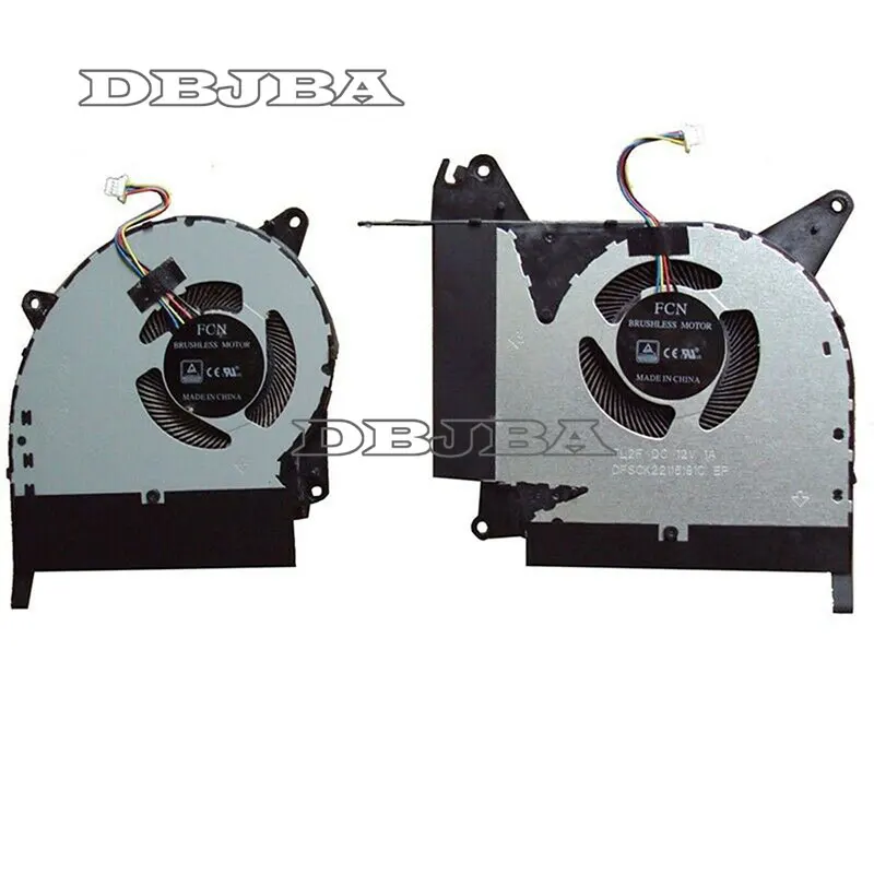 

Fan For Asus ROG Strix Scar GL704 GL704GM GL704GV GL704GW CPU + GPU Cooling Fan