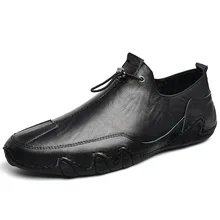 Prawdziwej skóry mężczyzna przypadkowi buty luksusowej marki 2022 męskie mokasyny mokasyny oddychające Slip on czarne buty do jazdy samochodem Zapatos Hombre tanie tanio NPEZKGC CN (pochodzenie) Lato GENUINE LEATHER Skóra bydlęca RUBBER FF229 Wsuwane Na co dzień Dobrze pasuje do rozmiaru wybierz swój normalny rozmiar