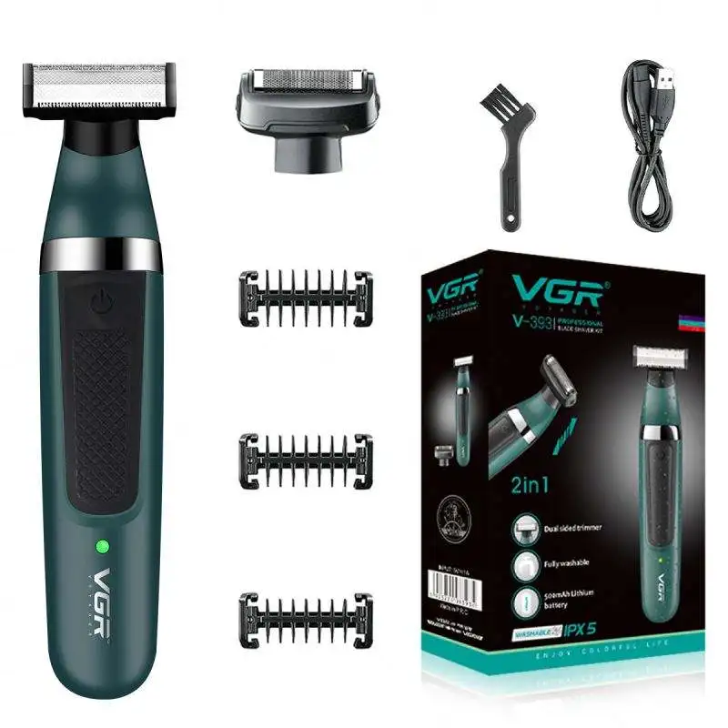 VGR-Waterproof-Razor-Electric-Shaver-for-Men-Body-Hair-Trimmer-Bikini ...