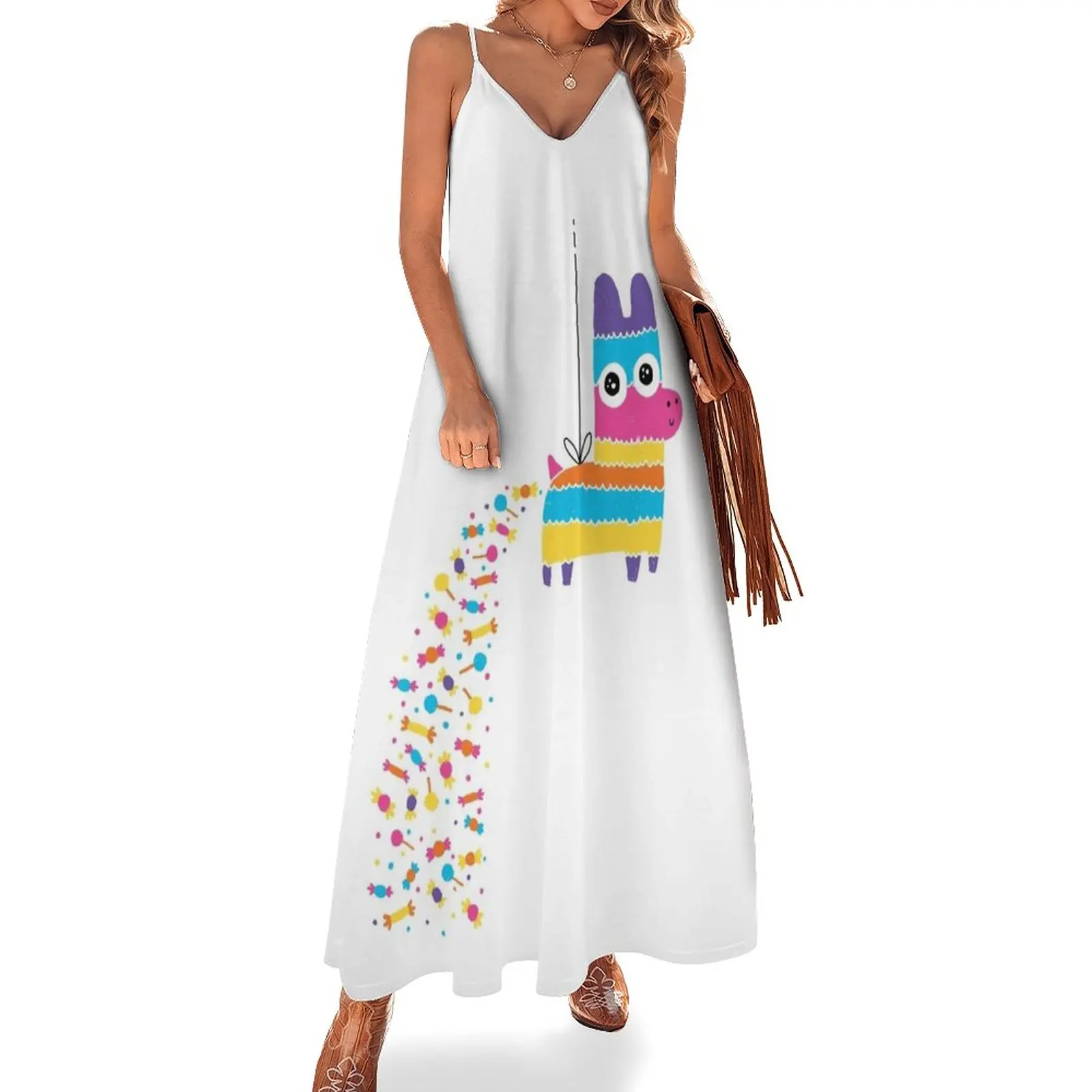 

New How Candy Is Made Sleeveless Dress Dress women women clothes