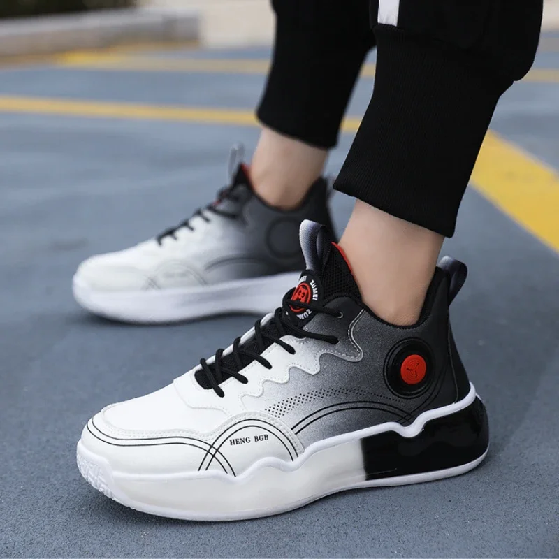 New Men's Vulcanzed Shoes Outdoor Platform Sneakers for Men Wear Resistant Quality Casual Shoes Male Breathable Sport Shoes 4