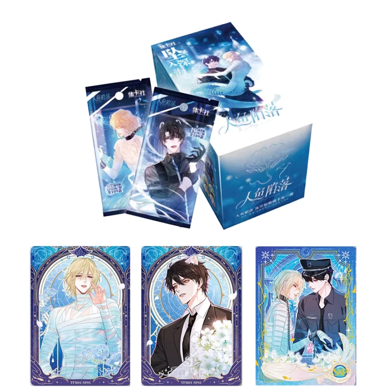 

Card Fun The Falling Merman Card Collection NO.1 Version Bai Chu Nian Rimbaud Paper Hobby Gifts Boxes Toys
