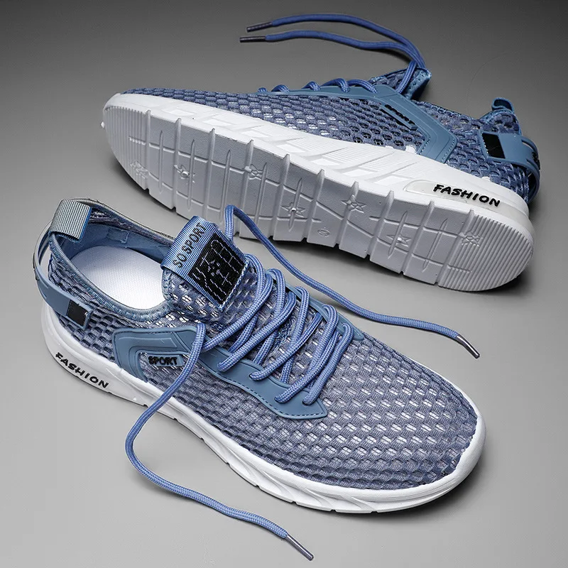2022 Summer Men's Loafers Walking Mesh Breathable Summer Comfortable Casual Shoes Sneakers Zapatillas Hombre Men Running shoes
