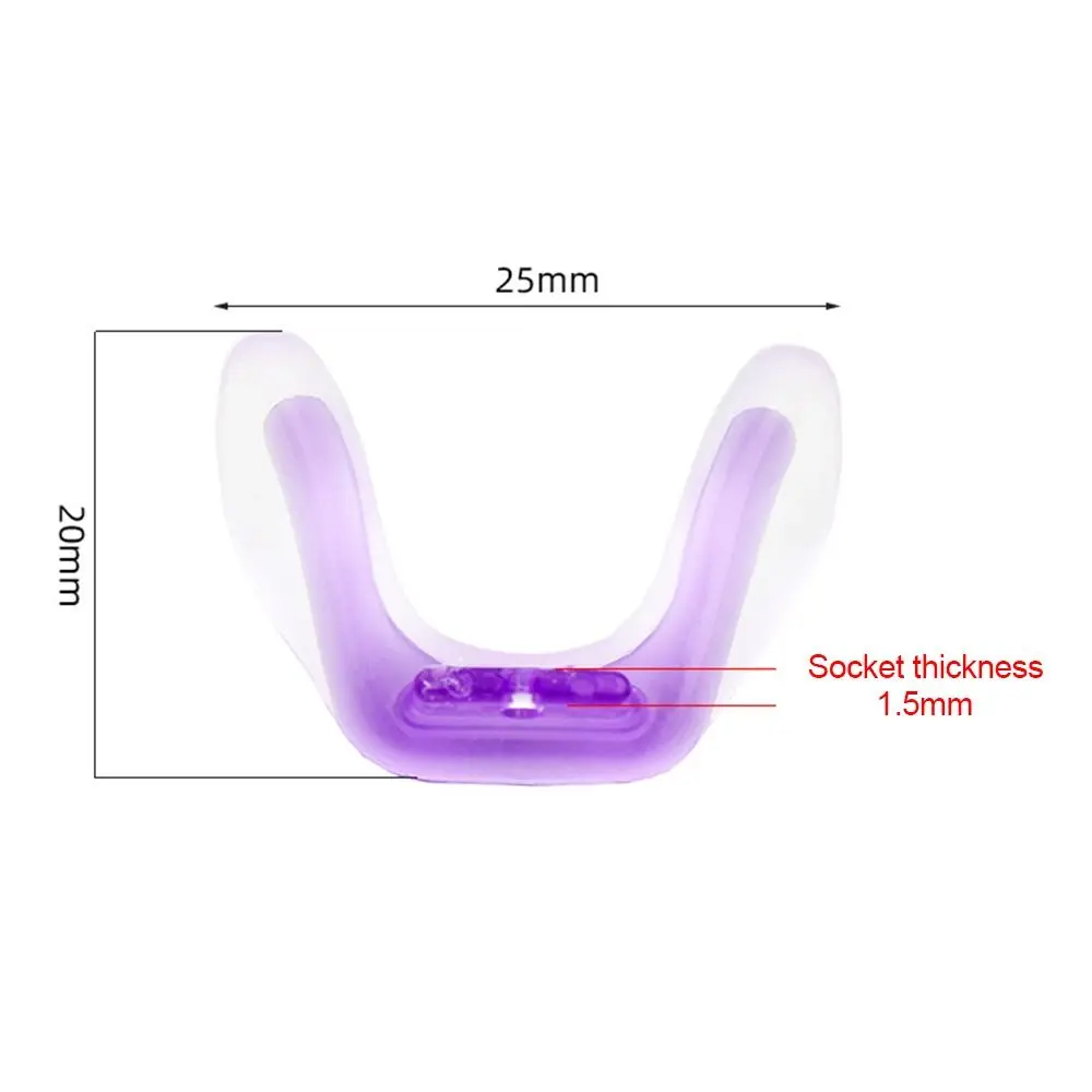 Anti Slip Eyeglasses Plug-in Bracket Glasses Nose Pads Bridge Strap Grip Hook U Shaped