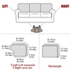 Stretch Couch T Cushion Cover Or Sofa Backrest Cushion Slipcover Suitable for Armchair Loveseat Sofa, Couch Back Cushion Cover 5
