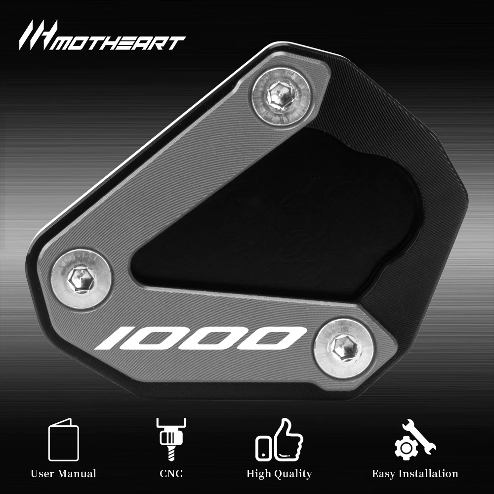 Motorcycle Kickstand Foot Enlarger Plate Accessory