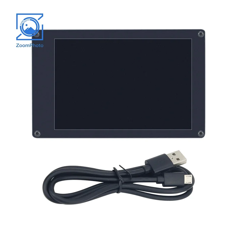 ZoomPhoto 3.5 Inch IPS LCD Screen Monitor Display USB Display Sub-Screen Support Raspberry Pi linux