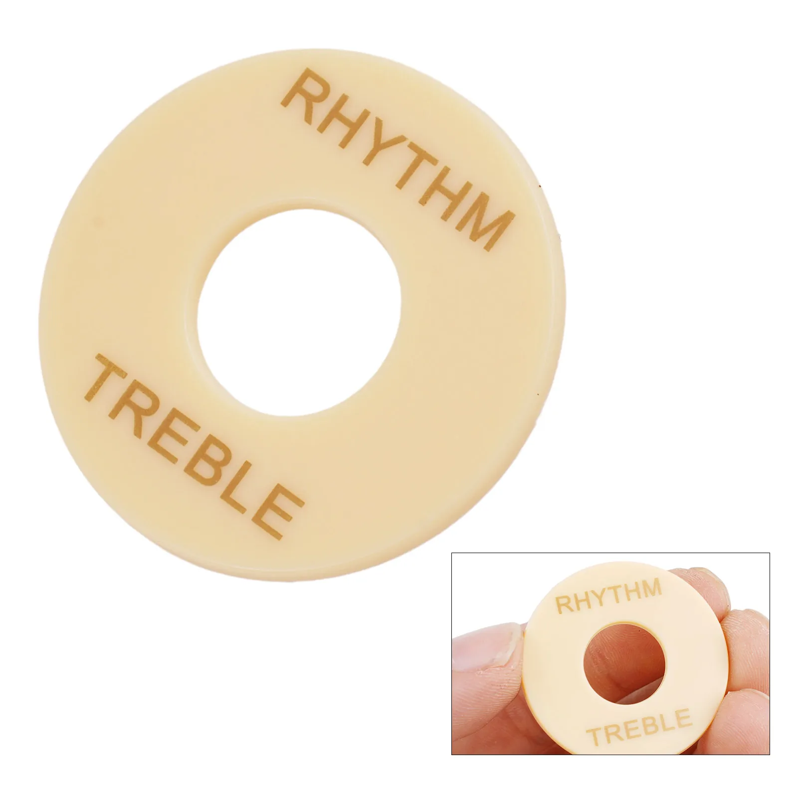 Rhythmus/Treble Wahlschalter Ring für Gibson Les Paul Gitarre Kunststoff Pickup Wahlplatten Toggle Marker Schalter Unterlegscheibe Gitarre – Detail 3