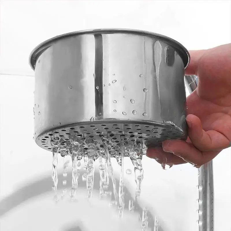 Basket Swan Drain Rack Kitchen Sink Filter Rack Stainless Steel Swan Kitchen Corner Sink Filter Multifunction Waste Drain Basket