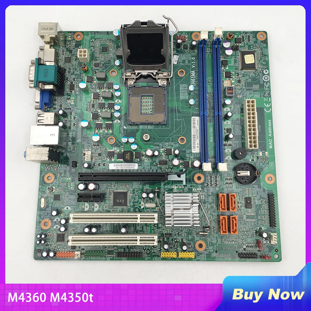 Ih61Ma V:1.0 Per Scheda Madre Desktop Lenovo M4360 M4350T H61H2-Lm5