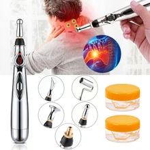 

Electric Acupuncture Pen Meridian Energy Pen Acupuncture Point Detector Face Massage Roller Facial Body Massage Tool Health Care