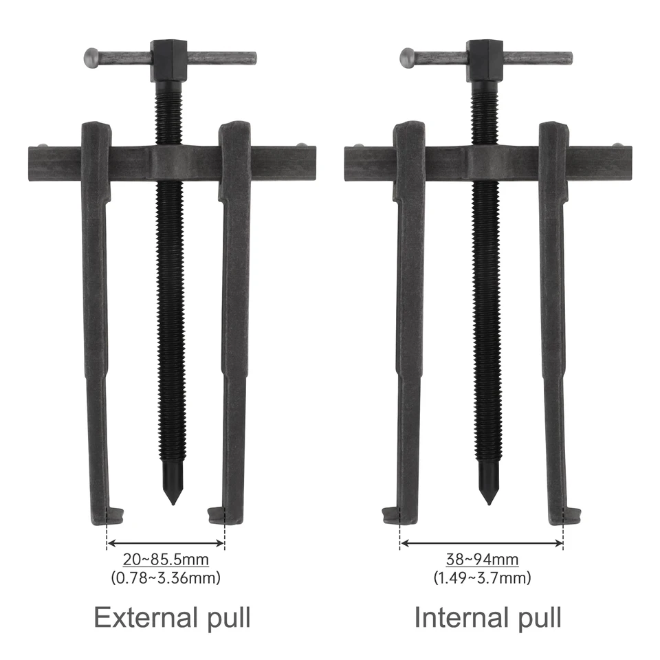 Twilight Garage Mini Puller 2 Jaw Gear Bearing Puller 2 Arms 2-Arms Gear Bearing Puller Puller Hand Tool 40-60 Mm