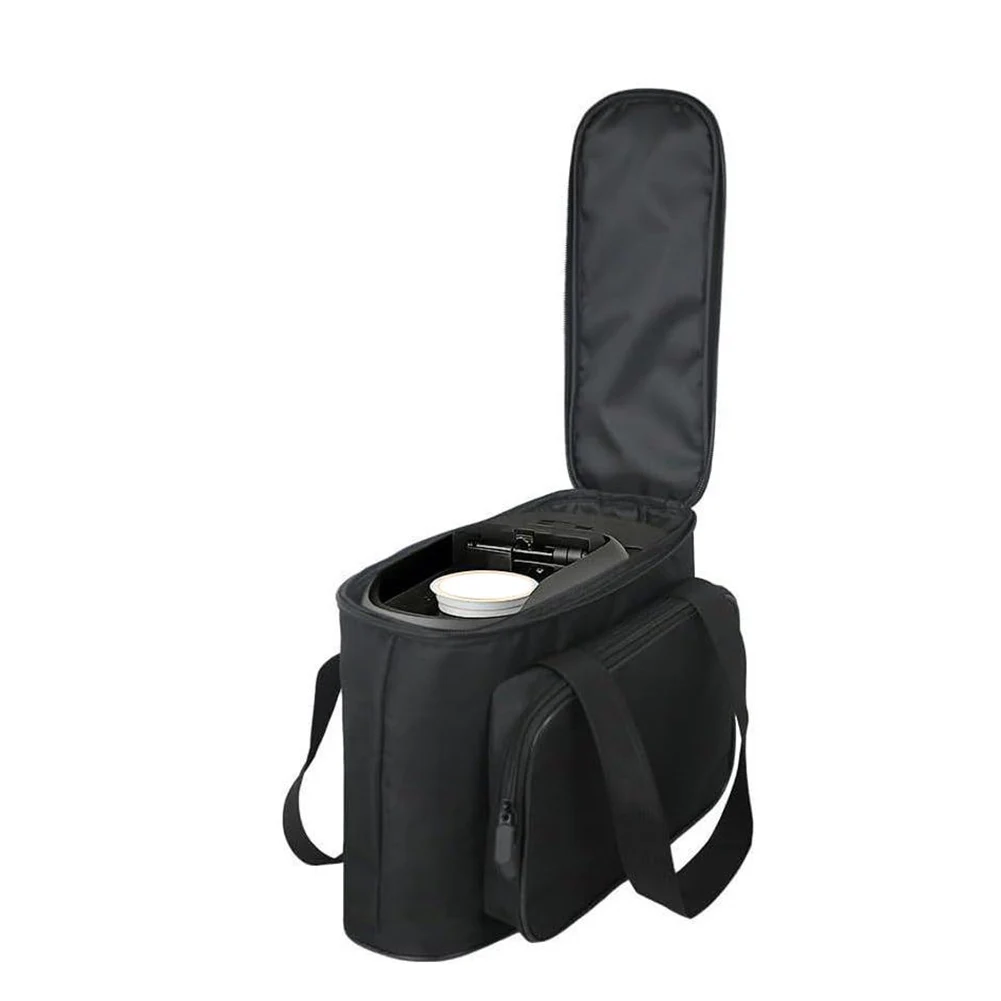 Tragbare Reisetasche für Kaffeemaschine, Oxford-Stoffmaterial, tragbare Aufbewahrung, seitliche Fächer, Kaffeemaschine, Schwarz – Detail 4