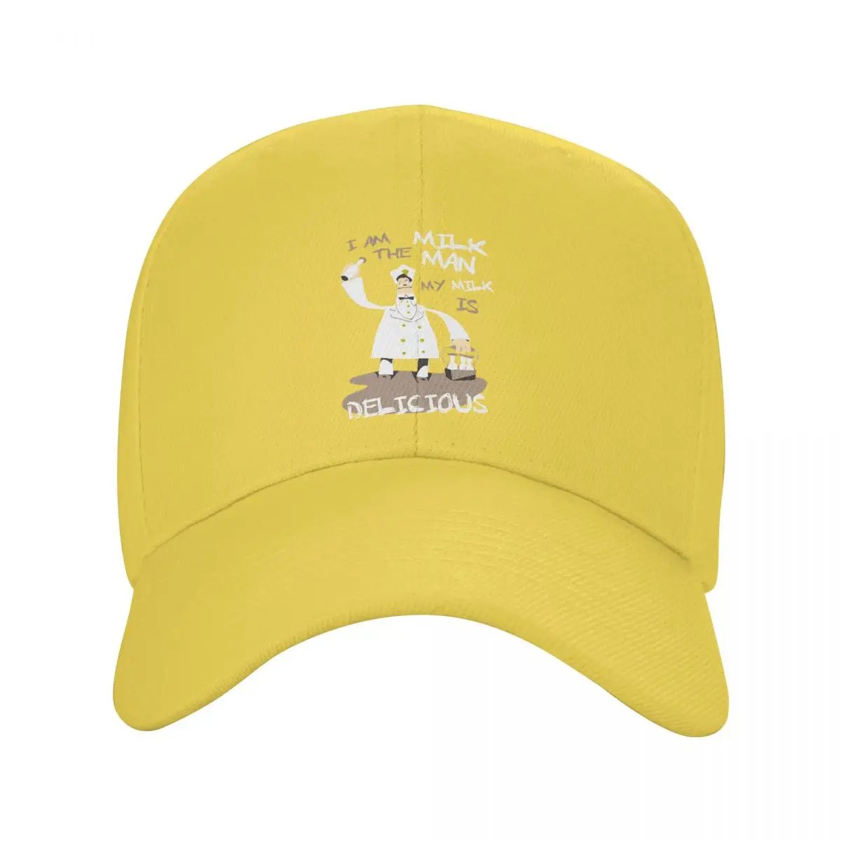thumbnail image 1 of Gorra de béisbol lavada para hombre "Soy el lechero", "Mi leche es deliciosa", gorra de camionero tipo snapback, gorra de papá, gorras de golf Psychonauts, 1 of 7