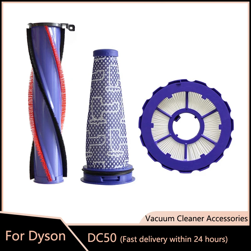 HEPAFiltersMainRollerBrushForDysonDC50VacuumCleanerReplacementAccessoriesWashable