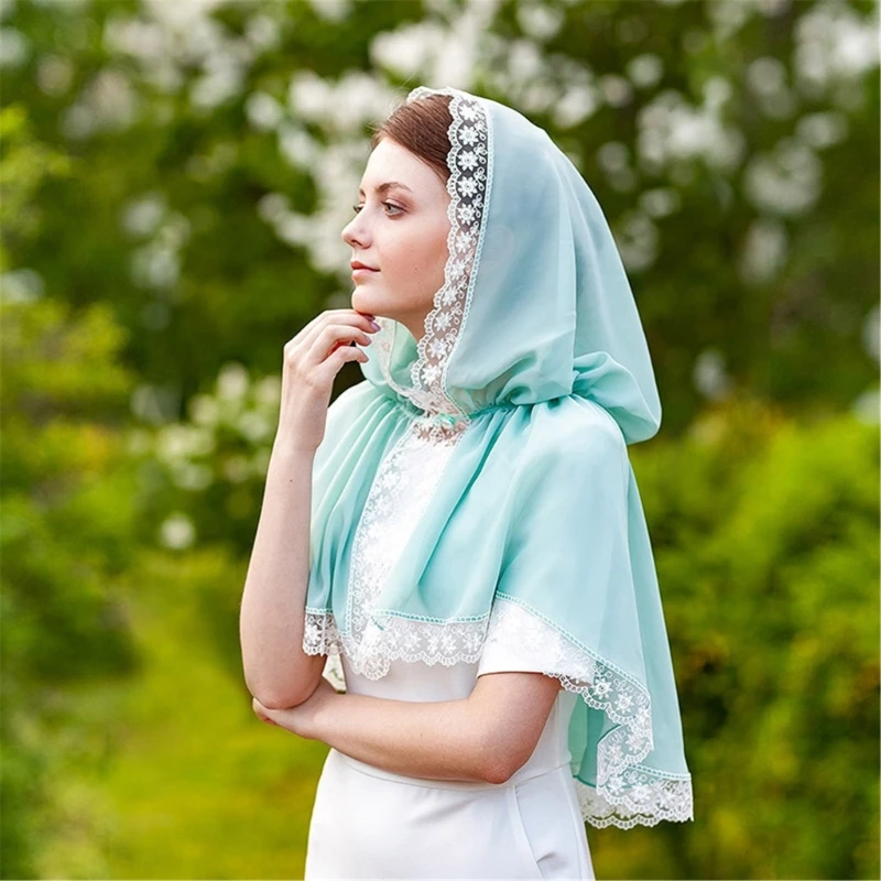 

Summer Short Cape Shawls Wrap for Victorian Prom Hooded Cloak Princess Cape T8NB