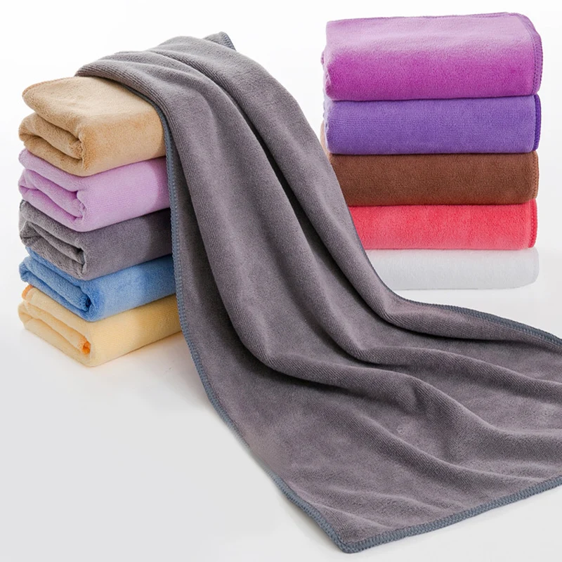 Beauty salon bath towel massage home and soft double-sided thickened non-linting quick-drying soft sports sweat-absorbent towel 5