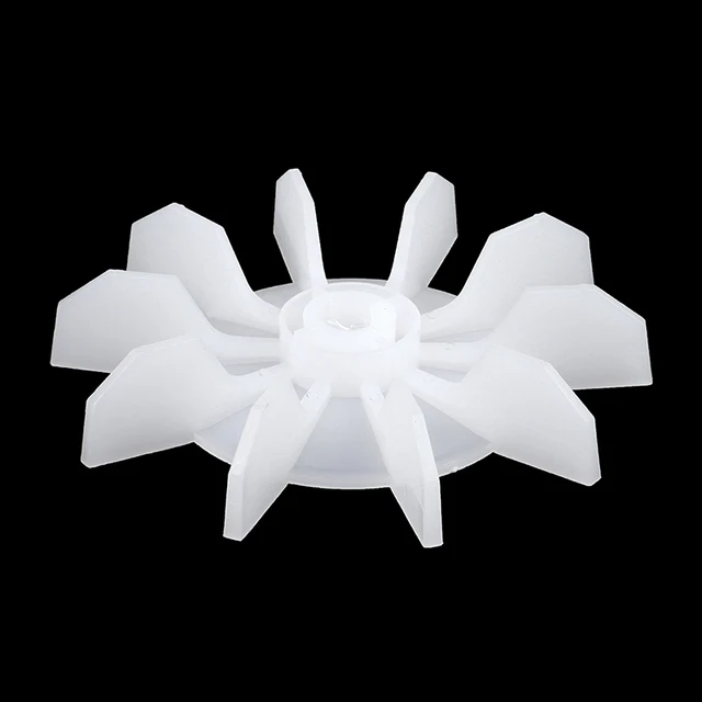 Girante Ventola Compressore - Diametro 136mm, Foro 12mm, Altezza 24mm, Nero - Foto 9