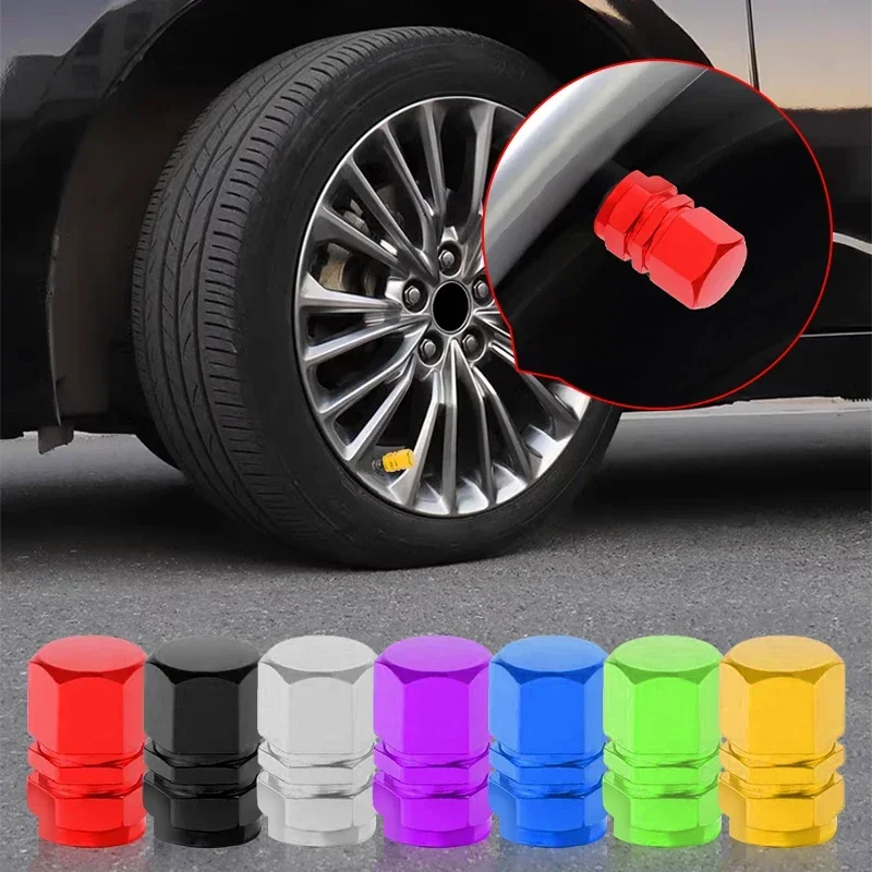 Gr Sport Logo Car Wheel Tire Stem Air Valve Caps Covers Per Toyota Gazoo Racing Yaris Corolla Hilux Supra C-Hr Accessori