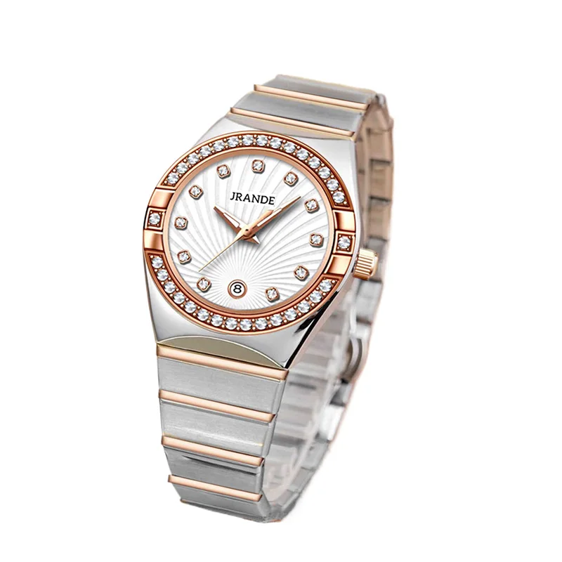 Luxury Woman Watch High Quality Quartz Women Watches Waterproof Diamond Date Stainless Steel Minimalist Wristwach for Ladies 2