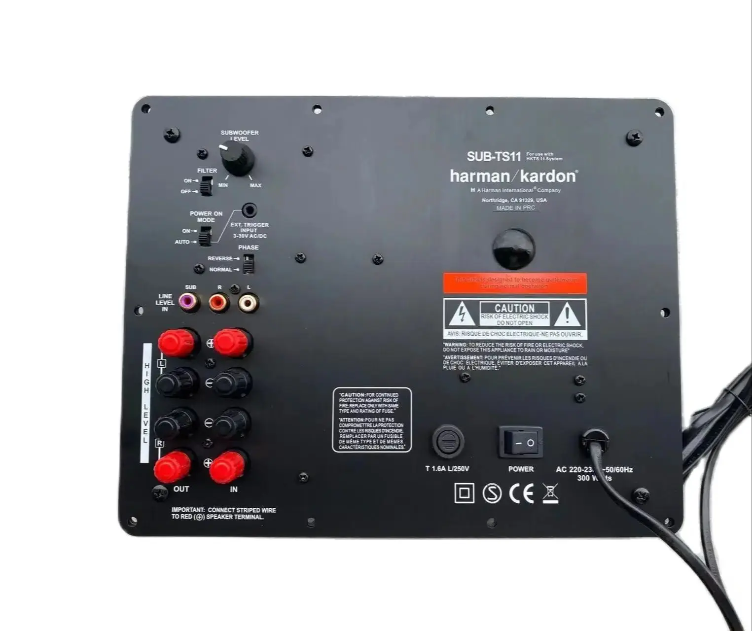 

10~12 inch SUB-TS11 subwoofer Amplifier board module 500W subwoofer board