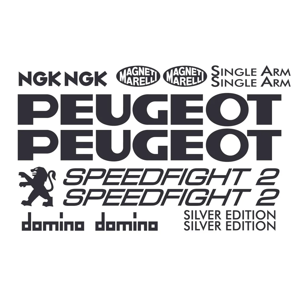 Kit Adesivo Compatibile Per Moto Scooter Peugeot Speedfight 2