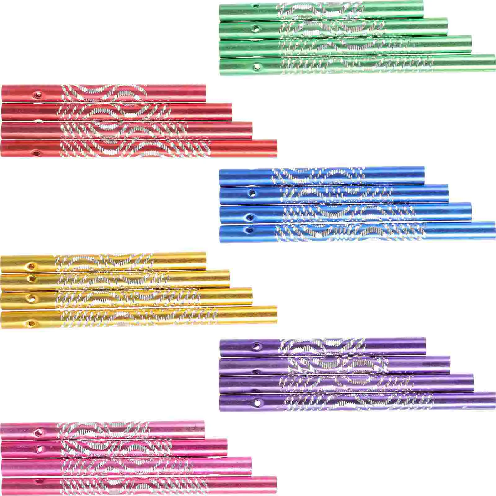24pcs DIY Wind Chime Tubes 4
