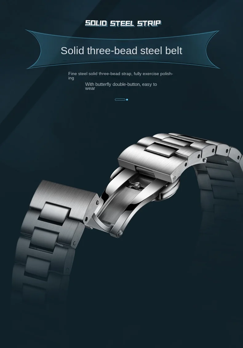 AILANG Sport es for Men Luminous 3ATM Waterproof Automatic Mechanical Genuine Stainless Steel Wrist_voghion.com